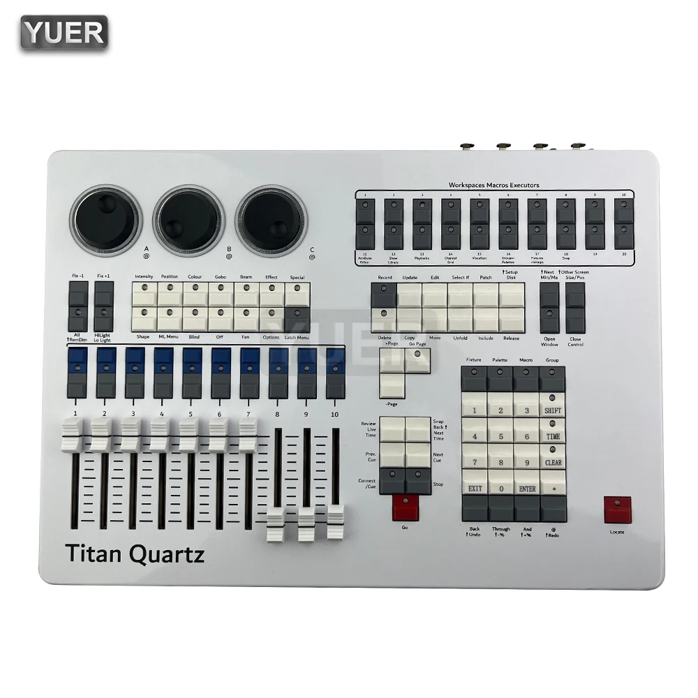 NEW Mold Mini Titan Quartz  V9.1-V18.0 DMX Control Stage Light Controller Professional Console  Connect to a computer for use