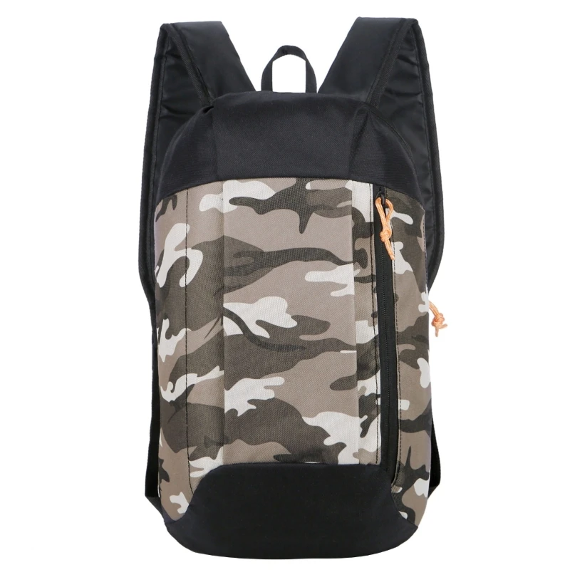 Sports Lightweight Camouflage Backpack Travel Mountaineering Bag Zipper Adjustable Belt Camping Men Ladies Children