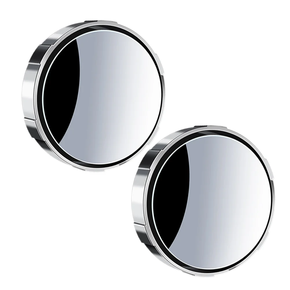 

2Pcs Suction Cup Rearview Mirror Wide Angle Car Blind Spot Mirror Clear Visibility Easy Install Blind Spot Mirrors