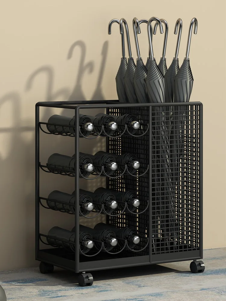 

Umbrella Storage Rack Large Capacity Hotel Lobby Classroom Storage Rack Company Office Commercial Umbrella Rack