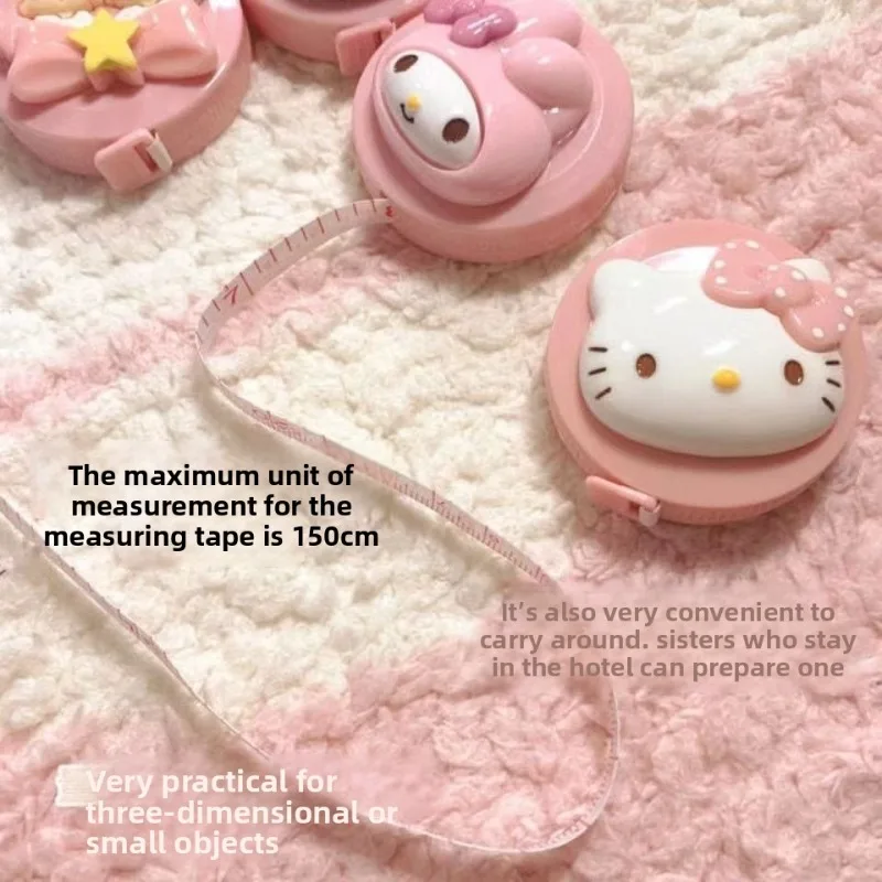 Portable Cat Print Retractable Measuring Tape