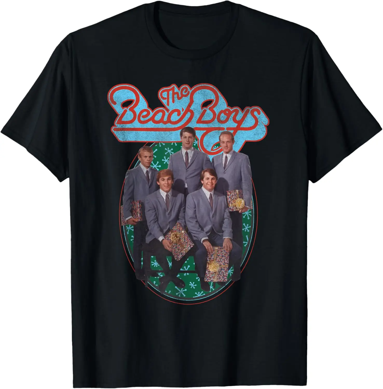 Official Beach Boys Photo T-Shirt 100% Cotton Trendy Y2K Short-Sleeve Tee – Soft, Quick-Drying, & Moisture-Wicking; Ideal Sports