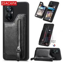 For Blackview A200 Pro Master Zipper Wallet Soft Silicone Phone Case For Blackview A200 Pro Leather Stand Holder Back Cover