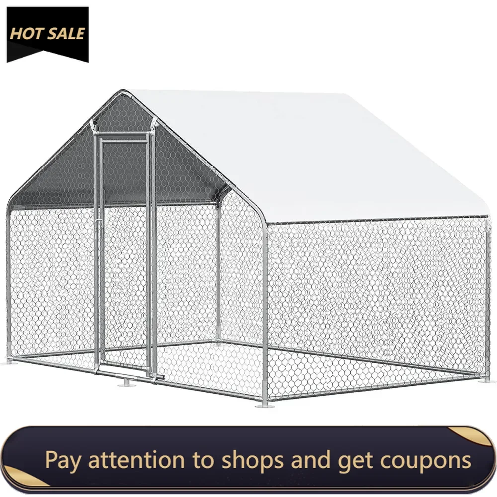 Chicken Coop for Outdoor Hens Accessories Solar Automatic Chicken Coop Door Henhouse Large Cages for Birds Chiken Farm Equipment