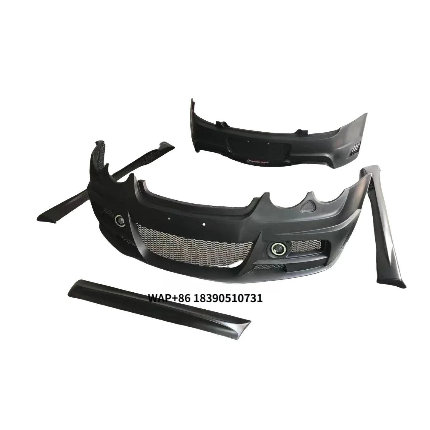 For 2004-2011 Continental GT Upgraded WD Body Kit Automotive Specific Fiberglass Front and Rear Bumper Skirts