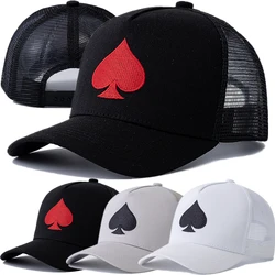 Hot Sale Unisex Cap For Men Women Peach Pattern Design Baseball Cap Summer Fashion Streetwear Mesh Trucker Hat