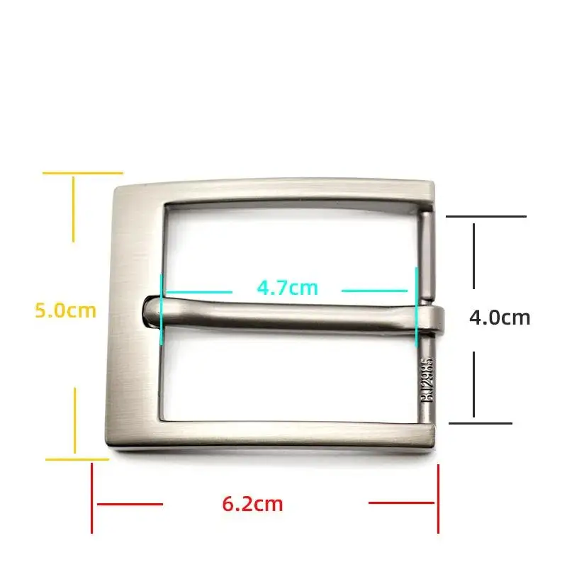 1 ชิ้น 40 มม.โลหะเข็มขัดหัวเข็มขัดสําหรับชายเข็มขัด DIY หนังหัตถกรรมกางเกงยีนส์ตกแต่งอุปกรณ์ฮาร์ดแวร์