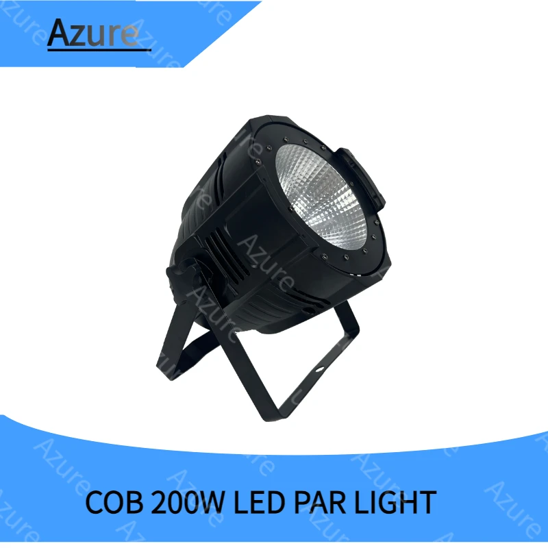 Azure Aluminum Alloy LED Par COB 200W Warm Cool White Lighting DMX512 Stage Light Concert DJ Home Entertainment