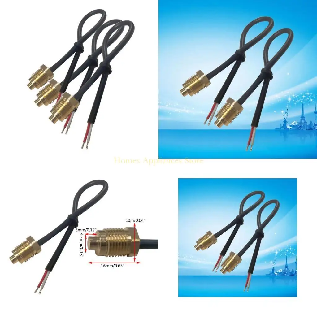 D0AB NTC Temp Desgre резьбовой кабель для температуры воды, водонагреватель, высокая точность настенного котла