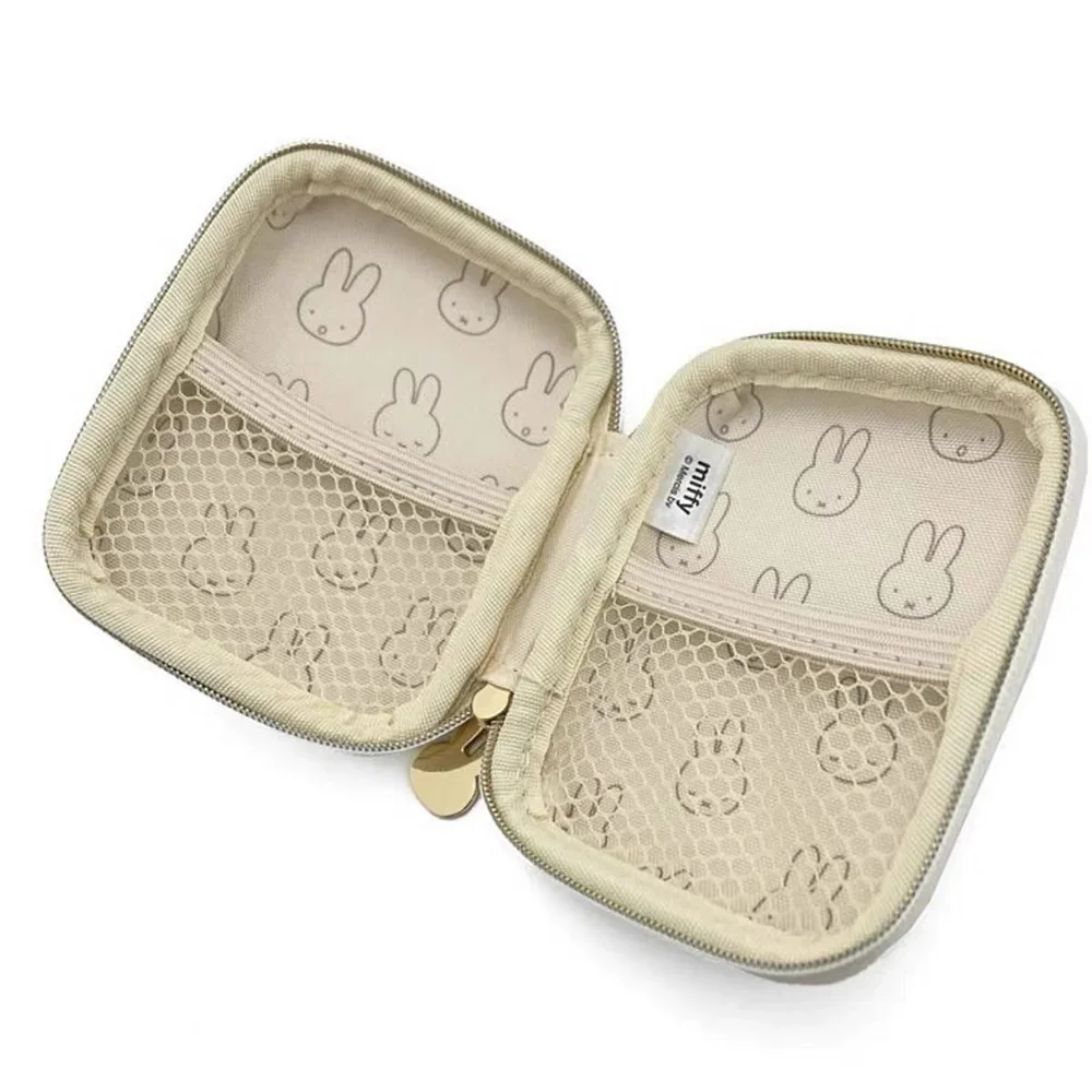Leuke Nijntje Kawaii Opbergtas Hoge kwaliteit Kleine Opbergdoos Draagbare Lippenstift Cosmetica Headset Opslag Meisje Cadeau