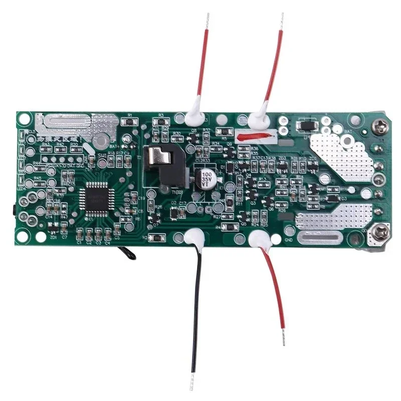 بطارية ليثيوم أيون شحن حماية لوحة دوائر كهربائية رقاقة PCB الأخضر إصلاح تجميع استبدال ل 20 فولت P108 RB18L40 أداة السلطة جزء