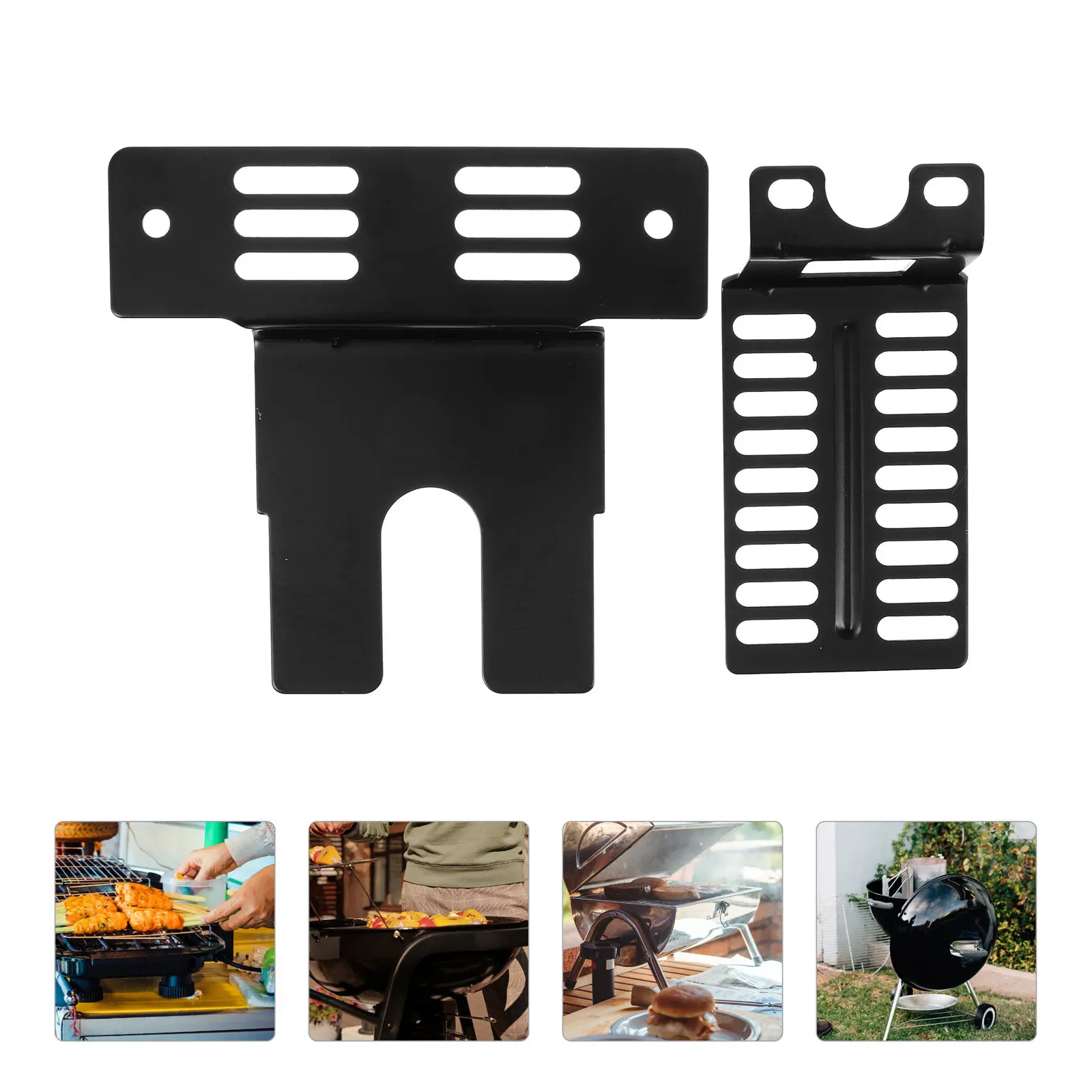 Bbq Rotisserie Bracket Mounting Holders for Rotisseries General Barbecue Motor Installation