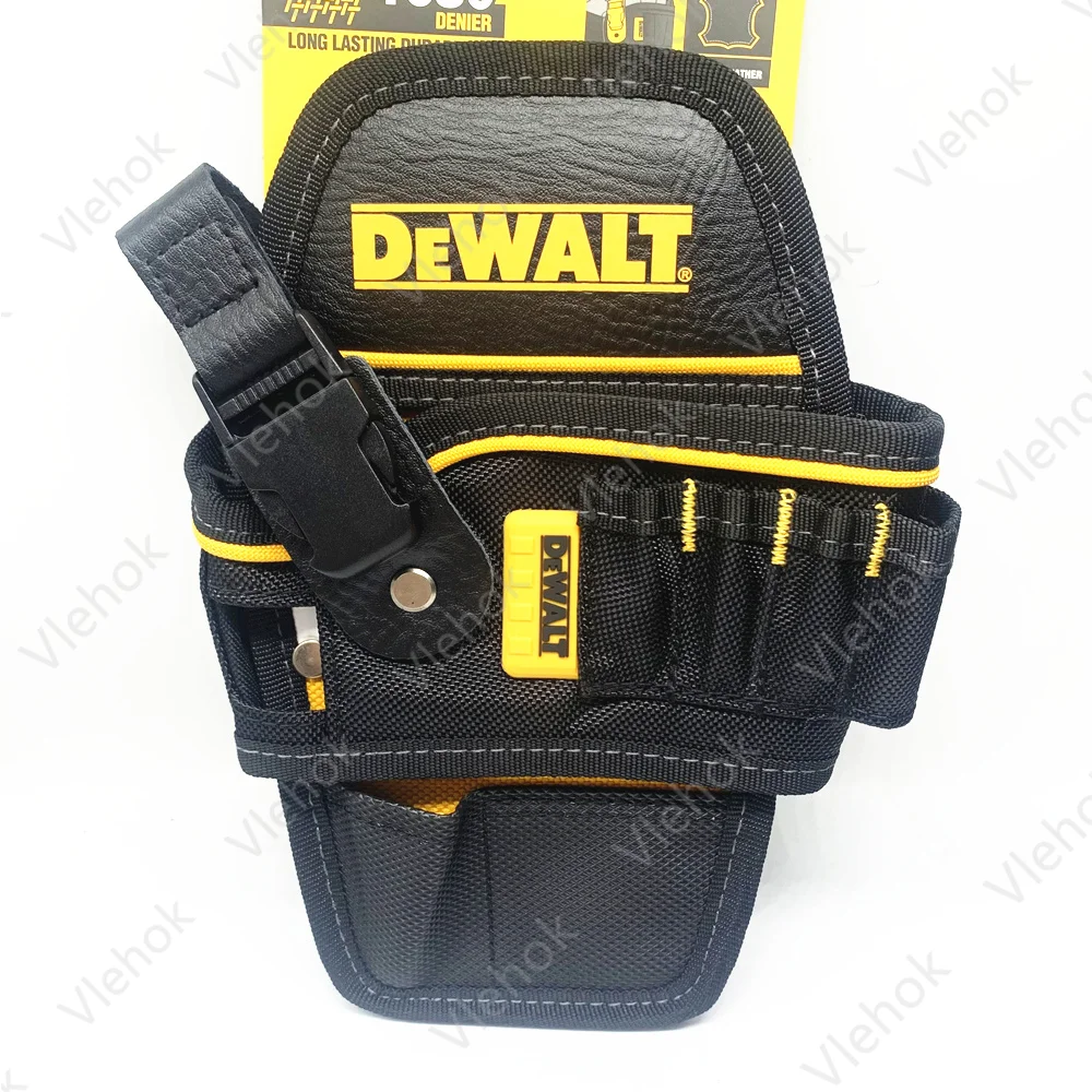 DEWALT DWST83486-1 Compact Drill Pouch 6 Pockets Tool Bag Electric Drill Fanny Pack