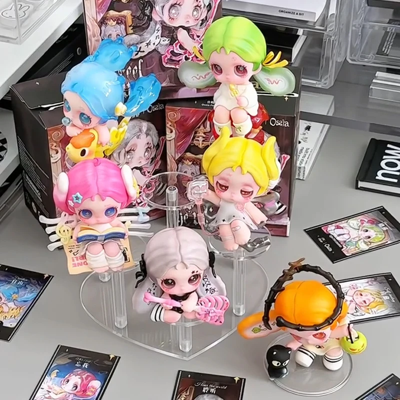 オッシア ミステリーボックス オッシア フィール ザ ワールド シリーズ ブラインドボックス フィギュア サプライズバッグ アクションフィギュア オーナメント モデルトイ カハ ミステリオサ