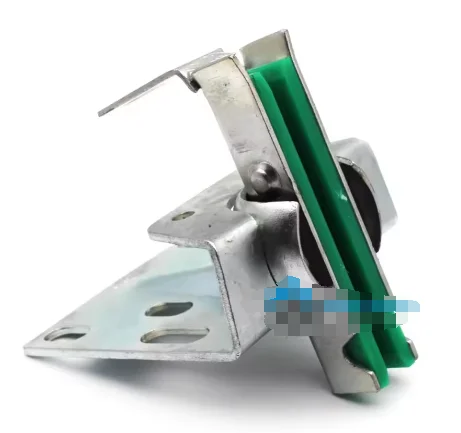 Elevator Parts TKE Elevator Car Guide Shoe Green Insert 140*10/16mm