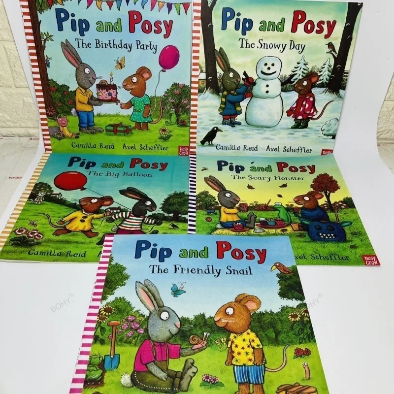 Pip and Posy 10 Books Click on The English Version of  To Provide Free Audio Support for "Little Da Ren Little Tadpole" Book