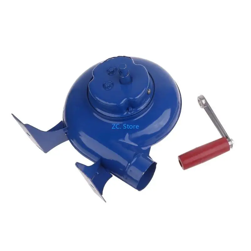 منفاخ شواء يدوي KXRC بسرعة واحدة، منفاخ كهربائي للمدخنة يعمل بالفحم