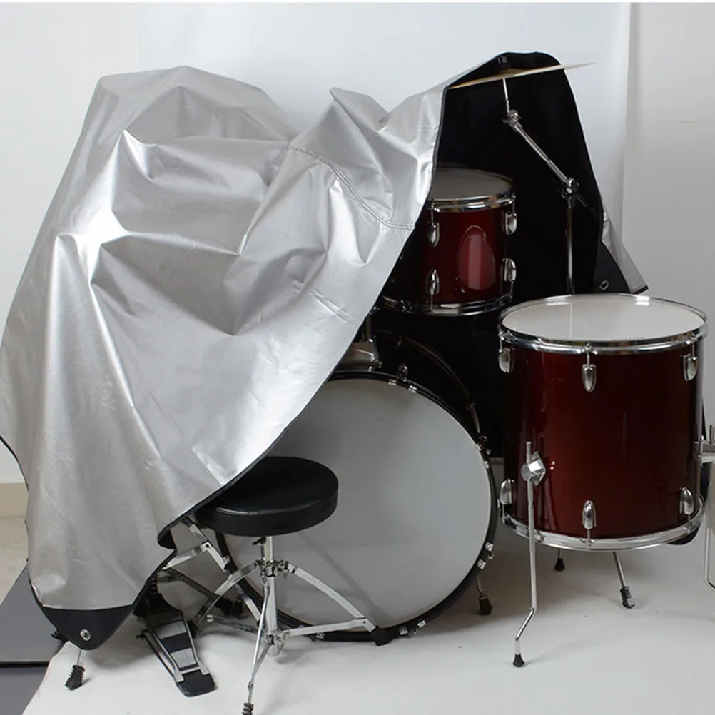 

Durable Oxford Cloth Drum Set Cover Anti-Dust Scratch Resistant Thicken Material Exquisite Workmanship Long Service Life
