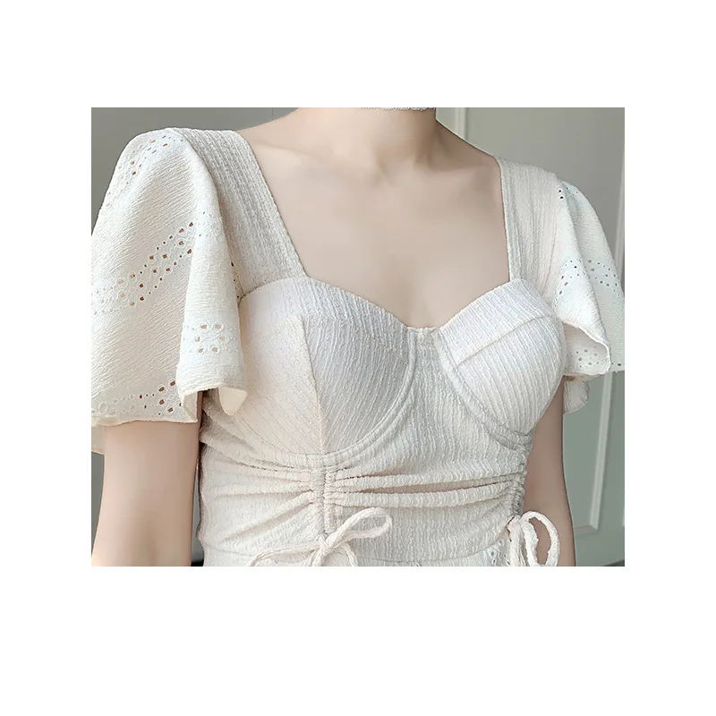 2025 nuevo traje de baño para mujer de una pieza que cubre el vientre y adelgaza el traje de baño de alta gama de estilo conservador de aguas termales