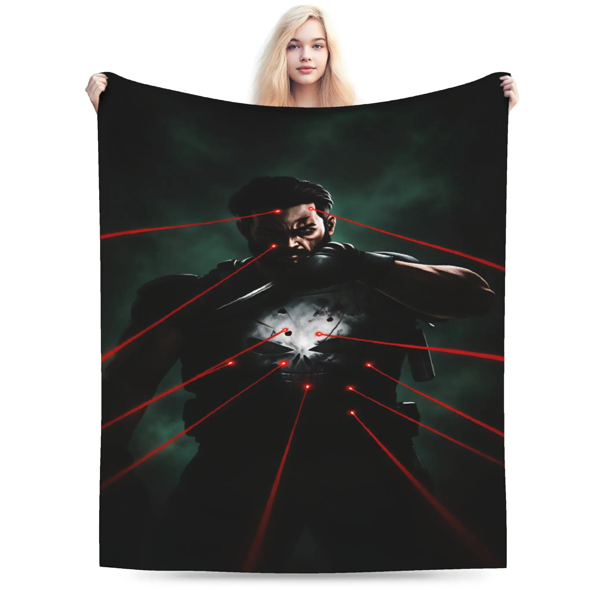 Billy Butcher Flannel Blankets Adults Girls  Super Soft Throw Blanket Winter Couch Chair Bedspread Sofa Bed Cover