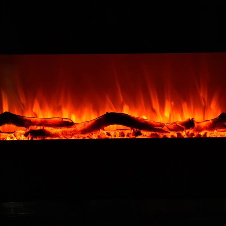 TV Stand with Electric Fireplace Ornament Smart Lighting Wall Mounted Table Decorative Flame Lamp Fireplace