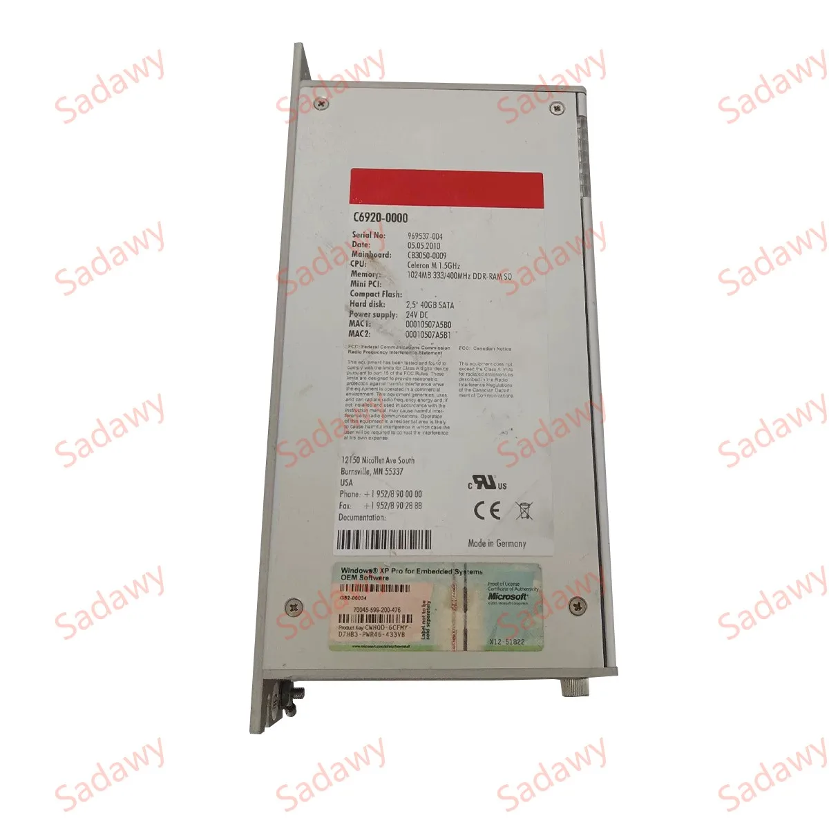 Beck-hoff 오리지널 C6920-0000 제어 캐비닛 산업용 PC