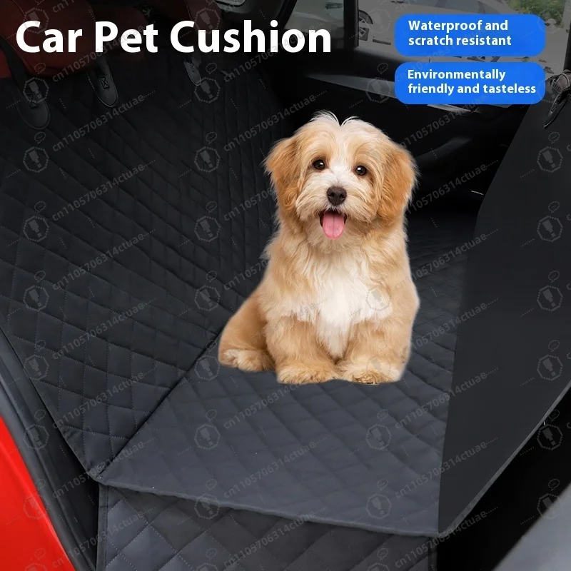 Anti-dirty and non-slip pet car rear seat cushion waterproof composite car backrest protective floor mat