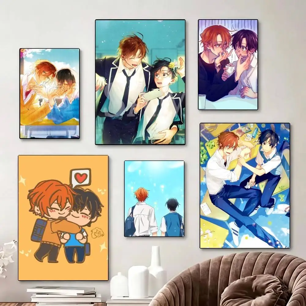 

Sasaki to Miyano BL Poster Perfect Space Sticker Self Adhesive for Office Home Theater Wall Art Decor Fancy Gift