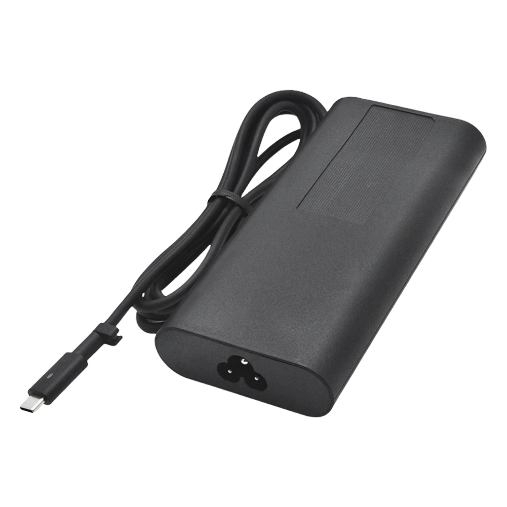 130W USB-C Type C Travel Laptop Power Adapter 20V 6.5A for Dell XPS 17 9700 9710 9720 9730 for Dell Precision 5550 5750 3560