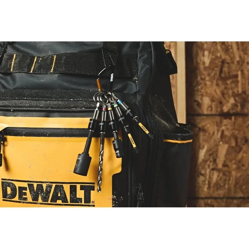 DEWALT DWAFHLDKC5 1/4" Hex Shank Locking Bit Holder Set Keyring for Drill Driver Screwdriver Bits view 5