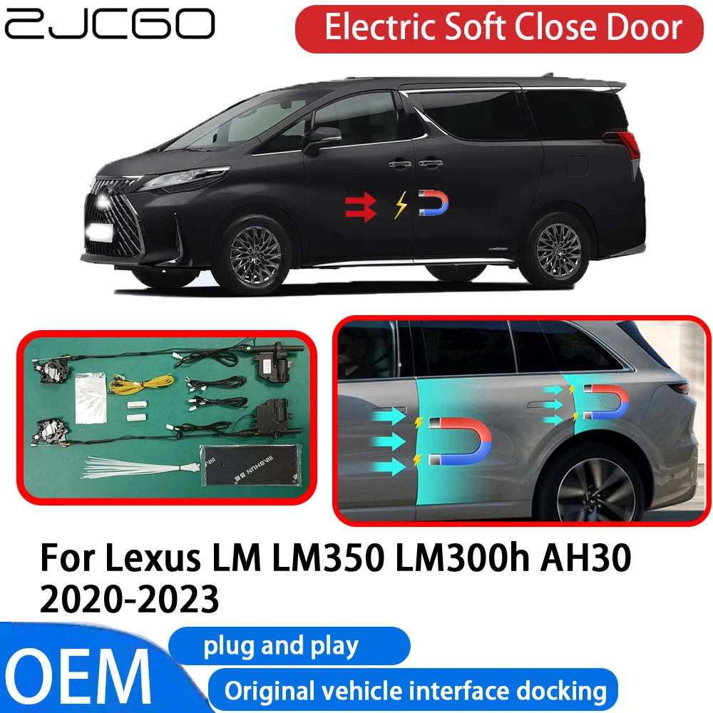

for Lexus LM LM350 LM300h AH30 2020-2023 Car Automatic Electric Soft Close Door Closer System OEM Plug and Play Comfort Closing