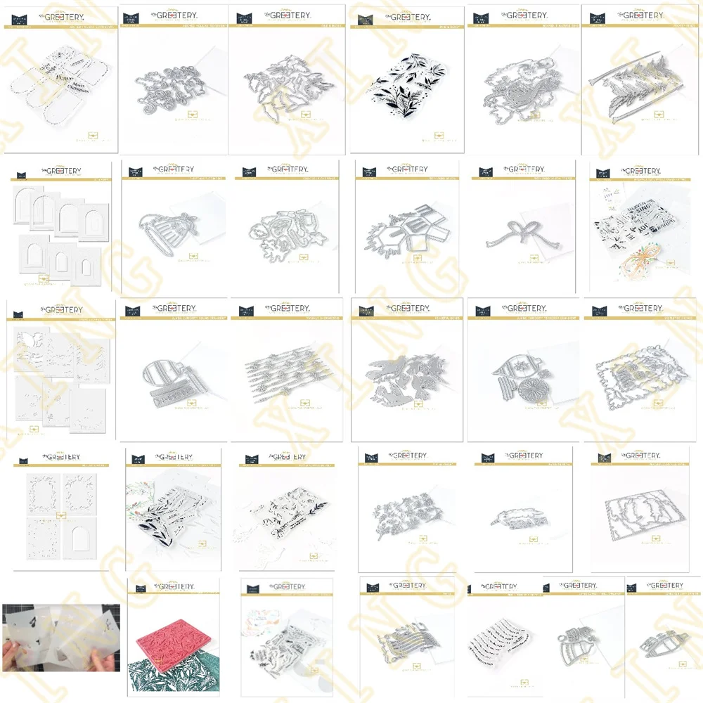

Christmas Pudding Doves Pine Berry New Metal Cutting Dies Stamps Stencil for 2022 Scrapbook Diary Decoration Embossing Template