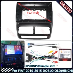 car DVD radio Android fascia video Audio stereo frame cables For 2010-2015 FIAT DOBLO 263 2011-2018 OPEL COMBO TOUR (D) 10.1INCH