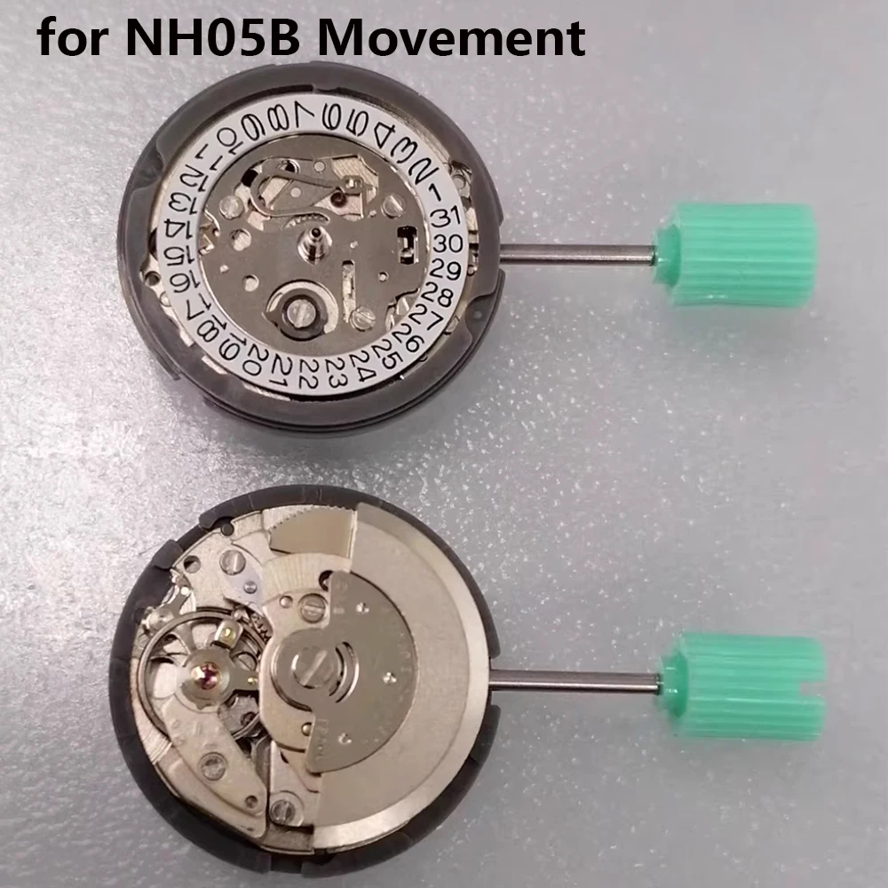 For NH05B Movement 3 Digit Calendar Movement Date Set High Accuracy Automatic Mechanical Watch Wristwatch Movement Accessories