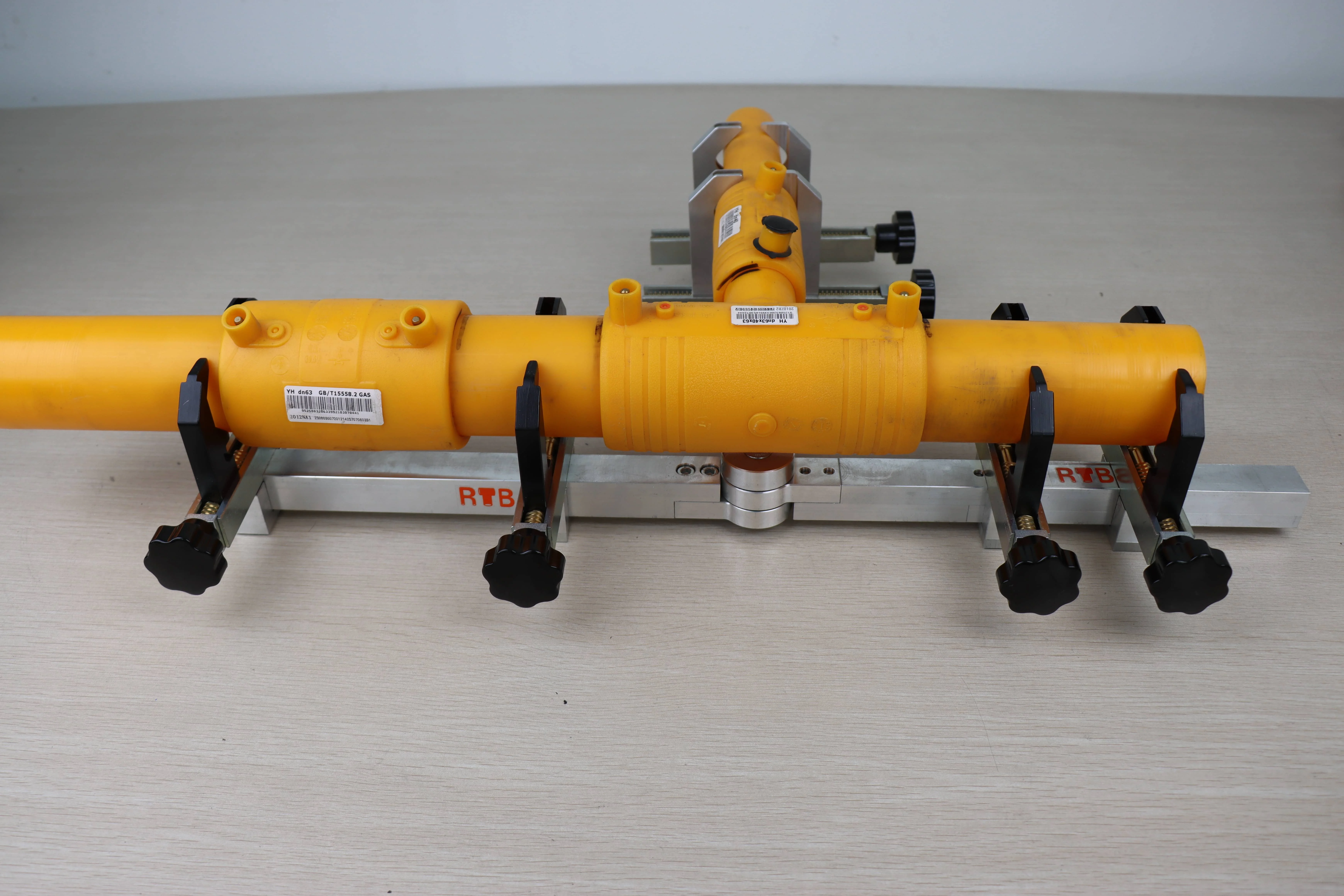 Alat Las Pipa TLF ALIGNER ECO 20-90mm, Mesin Fusion, Pemotong Pipa Butt Fusion, Penjepit Pipa, Adaptor JJ90 Universal Aligner