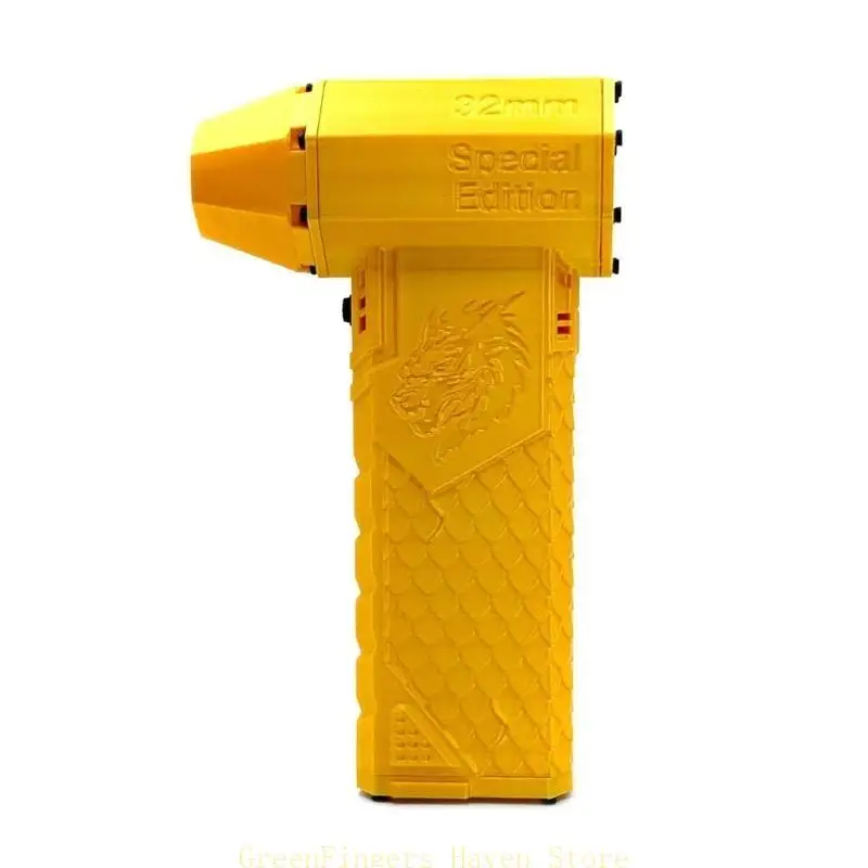 

F68D Fan Blower Portable Designs Airblow Powerful Dragon Pattern Fan Blower