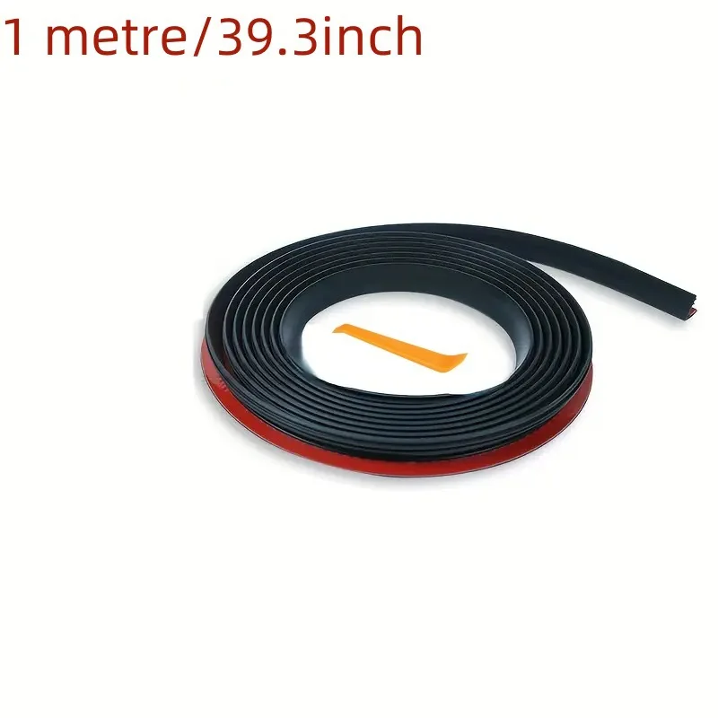 Auto-Fenster-Dichtungsstreifen, Gummi, Auto-Seitenfenster-Lückenfüller, Geräuschisolierung, wasserdicht, winddicht, V-förmige Dichtungsstreifen, 4 Meter – Detail 5
