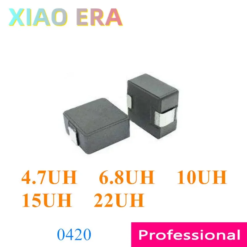 

1000pcs 0420 4.7UH 6.8UH 10UH 15UH 22UH 20% 4R7 6R8 100 150 220 Molded power inductors Chinese High quality