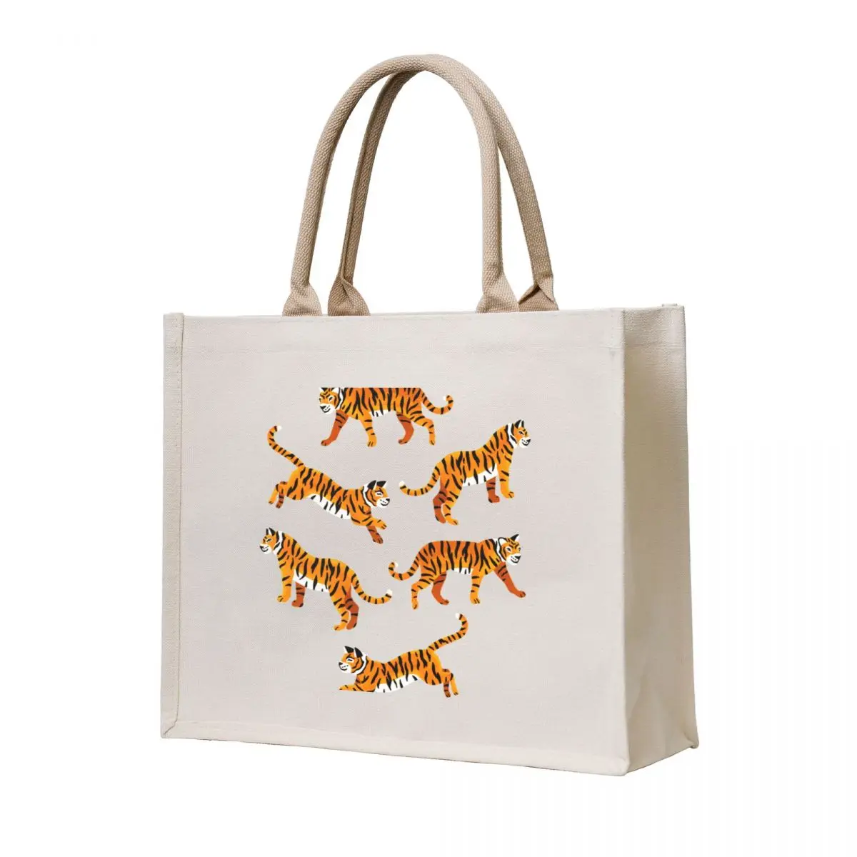 

Bengal Tigers - Peachy Pink Tote Bag hand bag hand bag ladies Handbags women