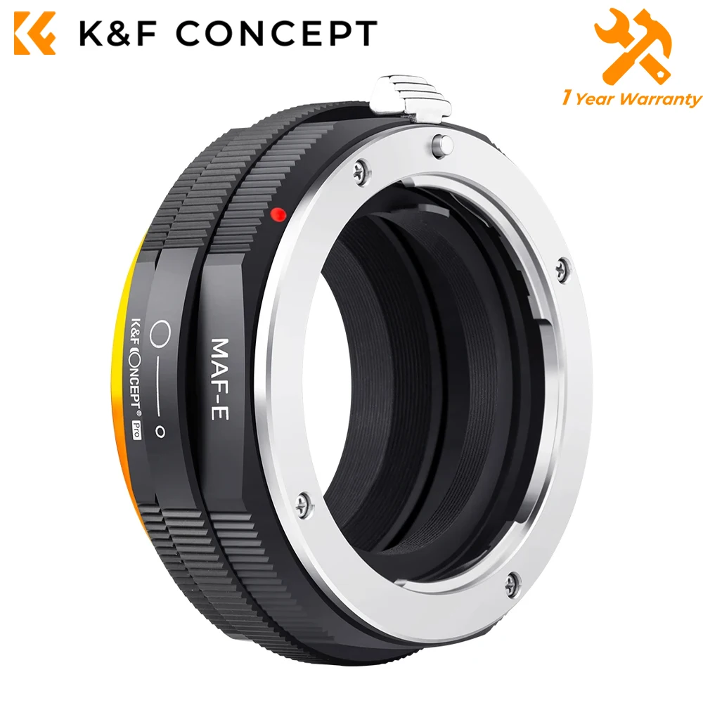 K&F Concept for MAF-E Sony Alpha A Mount and Minolta AF Lens to NEX E Mount Camera for AF Lens to Sony NEX E Camera Body