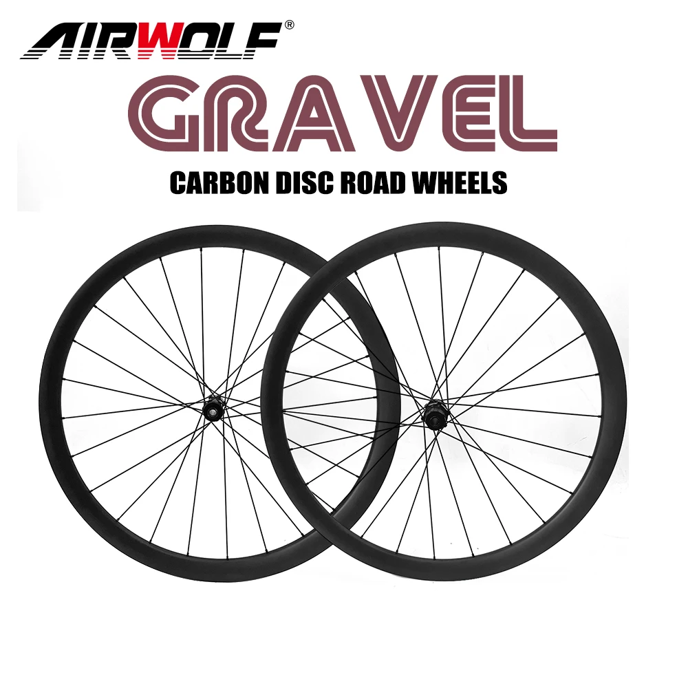 GRAVEL Carbon Wheelset Disc Brake Tubeless Ready 700C 30mm Width DT 240/350  411/412 1423 Spoke 100x12 142x12 XDR bicycle wheels