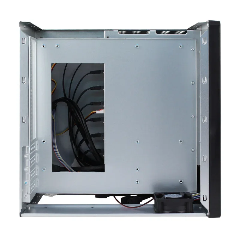 Caixa NAS de 8 baias Servidor de armazenamento USB3.0 Micro ATX placa-mãe 1U fonte de alimentação caixa vazia