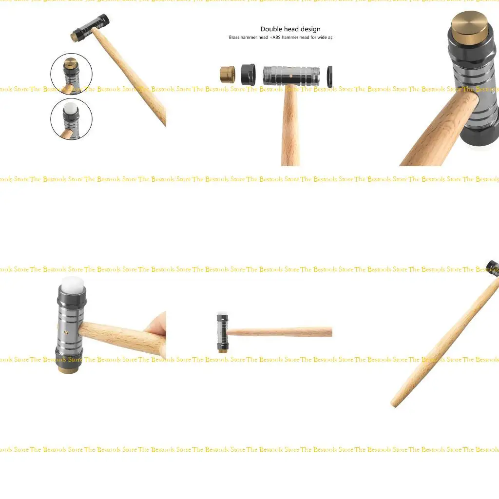 

12PF Professional Adjustable Double Head Hammer for Musical Instrument Fine Tuning and Accurate Craftsmanship Household Tasks