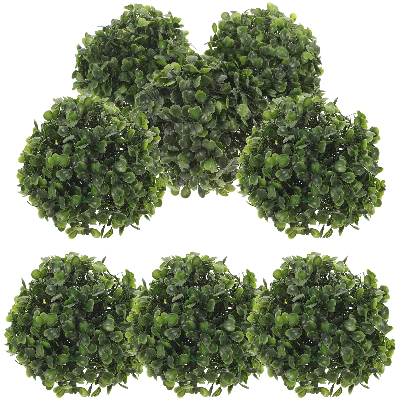 

8 Pcs Simulated Grass Ball Decoration Indoor Artificial Ceiling Hanging Pendant Garden Decorative Plastic Simulation