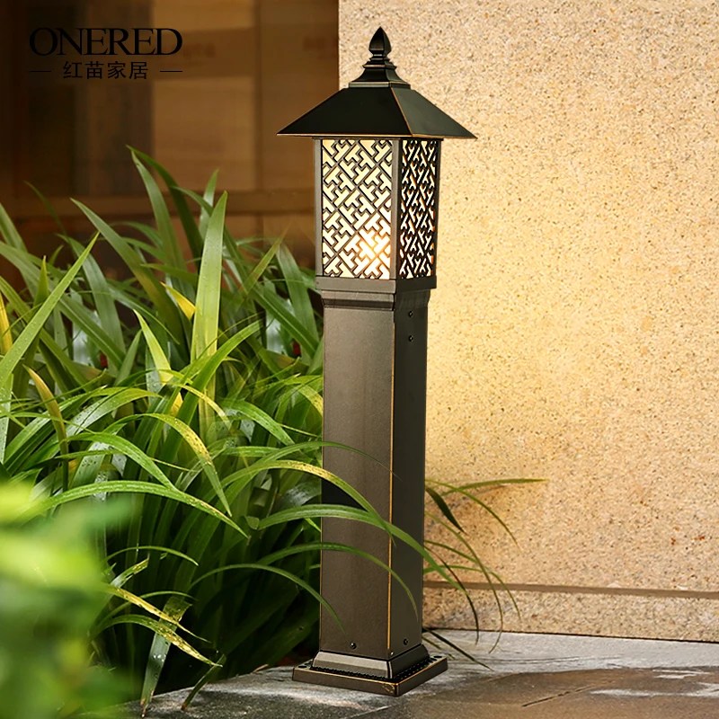 

[Цена распродажи] Наружный газонный светильник, водонепроницаемый светильник для виллы, сада, сада, европейский уличный светильник для общественного освещения