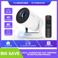 Magcubic HY300 Ultra 4K Ultra HD 300ANSI Portable Projector Android 11 BT5.4 Electronic Focus Built-in Speaker For Home Theater