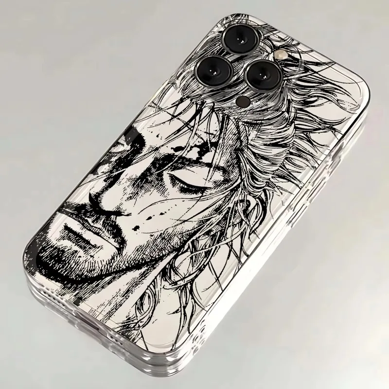 

Personalized Pattern VAGABONDs Phone Case For iPhone 16 15 11 12 14 13 Pro Max Mini X XSMax XR 7 8 Plus SE4 16e Silica Covers