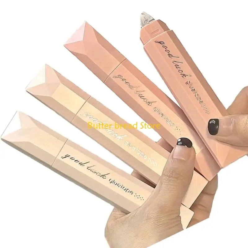 W89C Double Sided Tape Roller Adhesive Glues Runner Scrapbooking Supplies Double Sided Tape Pen School Office Teacher Supplies