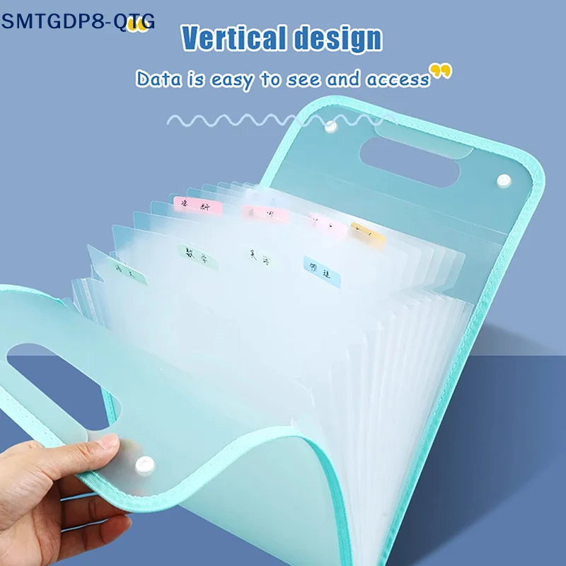 

НОВЫЕ Портативные папки-органайзеры на 13 отделений формата А4, цвета макарон, для документов, для класса, офиса, дома