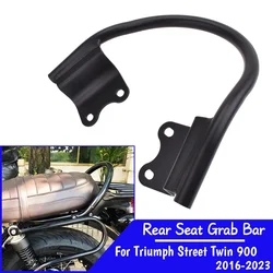2023 2024 Speed Twin900 Rear Seat Grab Bar For Triumph Street Twin 900 2016-2023 Motorcycle Handles Armrest Handle luggage Rack